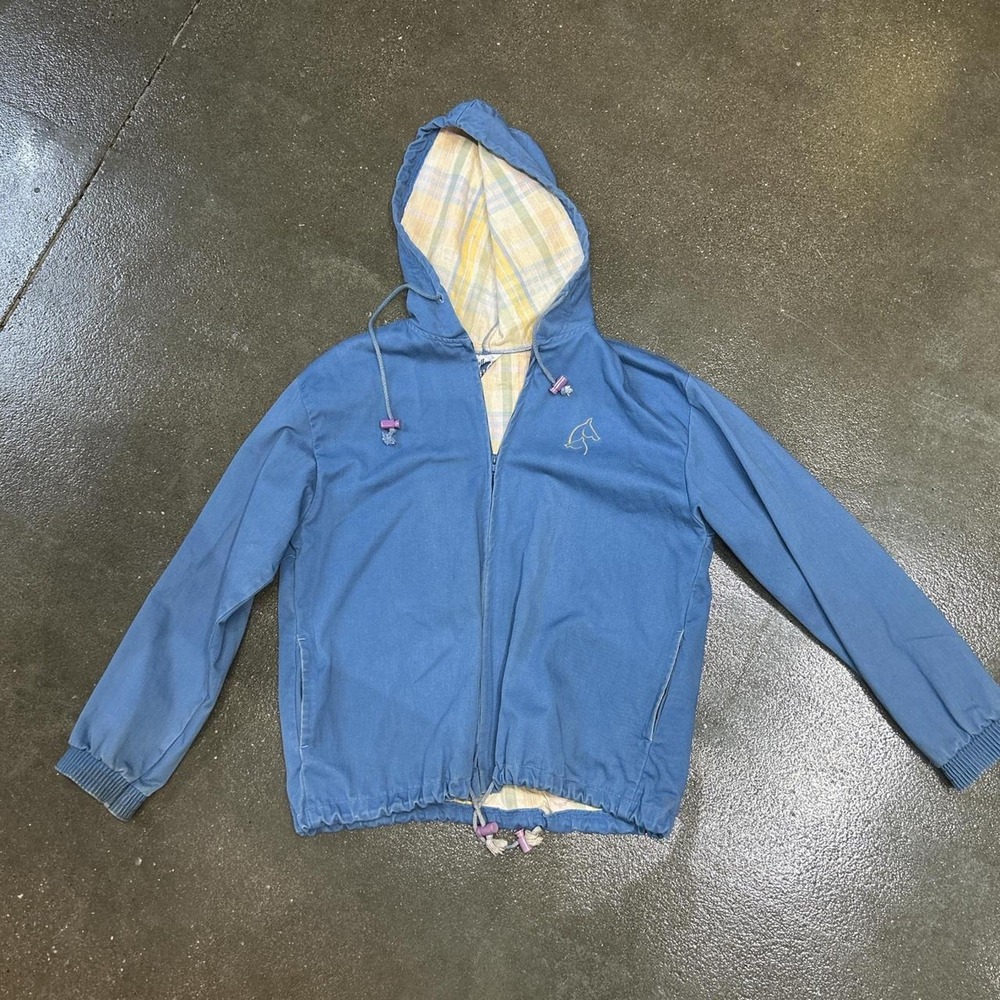 Vintage Millers Sportific Collection Hooded Size XL Full Zip Windbreaker Jacket